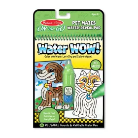   Melissa & Doug Kreatív játék, Rajzolás vízzel, útvesztő
