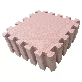   Rialto Baby Puzzle habszivacs játszószőnyeg 90x90 cm - Light Pink