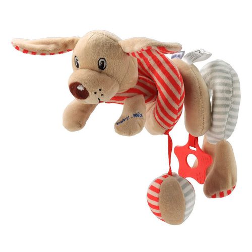 Baby Mix - Játékspirál, kutyus, piros