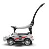 Baby Mix RACER bébitaxi tolókarral - fehér