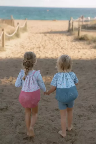 Little Dutch strandtáska Ocean Treasures - Multi-colour