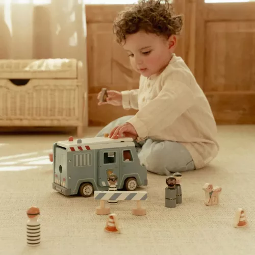Little Dutch Rendőrautó kiegészítőkkel