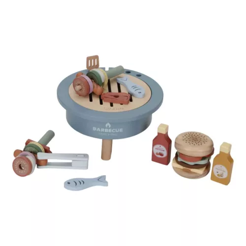 Little Dutch fajáték barbecue szett