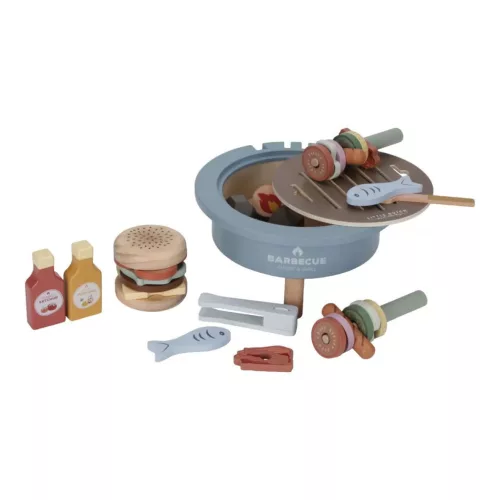 Little Dutch fajáték barbecue szett